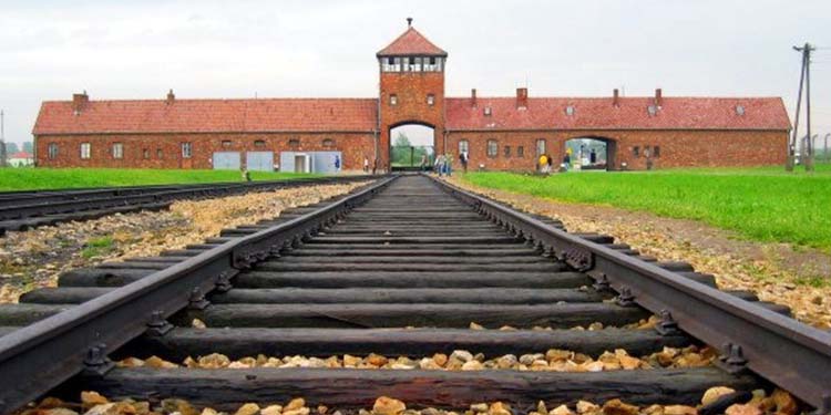 Auschwitz II-Birkenau death camp in Poland