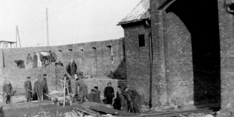 Entrance to Auschwitz