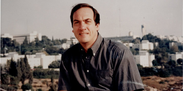 Rabbi Yechiel Eckstein in Jerusalem in 1994