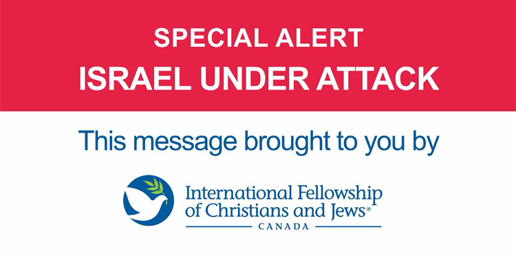 International Fellowship of Christians and Jews of Canada logo