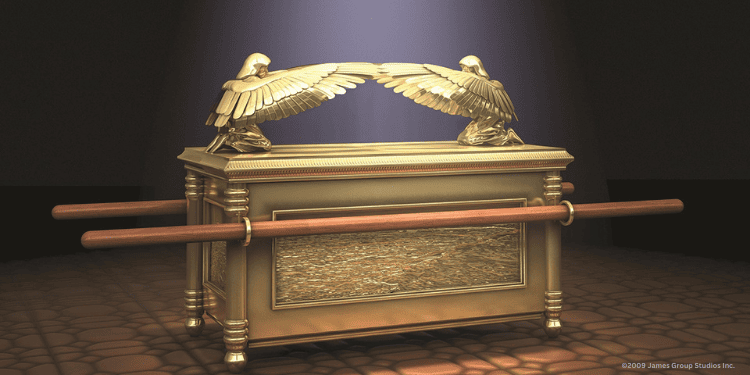 3D generated image of the Arc of the Covenant