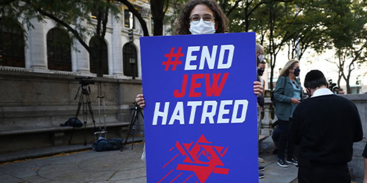 End Jew Hatred poster